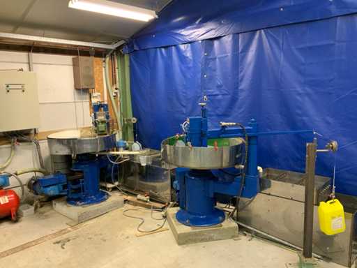 Machines à meuler le verre avec disque diamanté (2x)