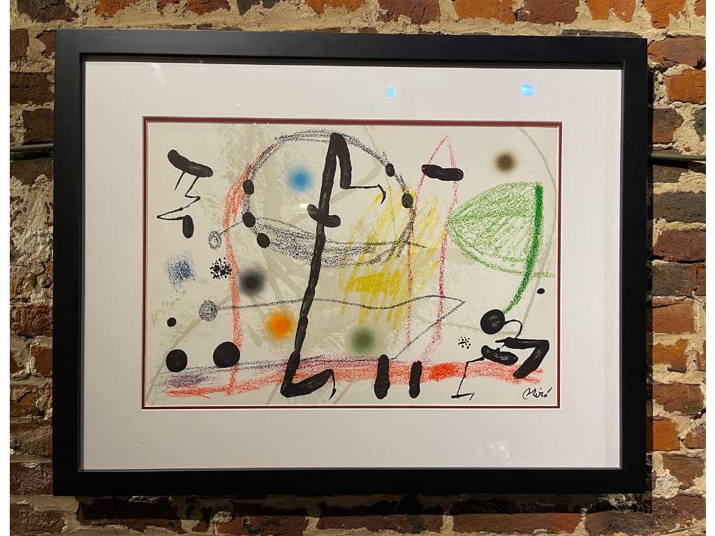 lito 'Maravillas' - Joan Miró (limitato, con certificato)