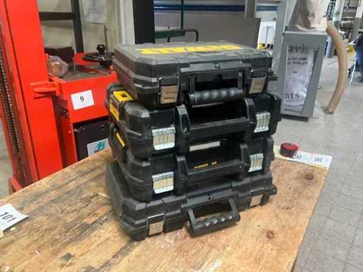 DEWALT Boîte à outils vide (4x)