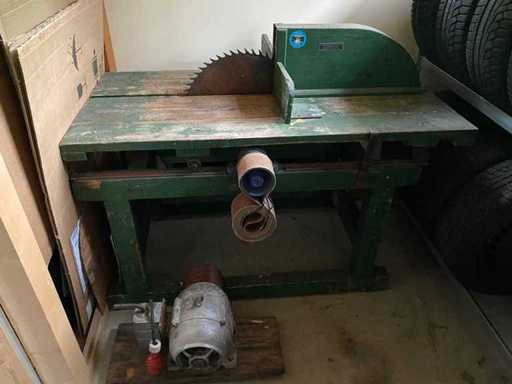 Sawing, drilling and milling units
