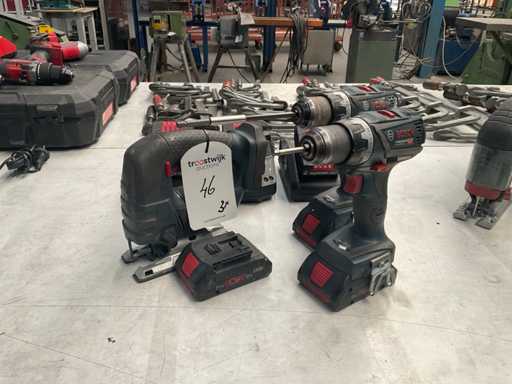 Bosch Akku-Werkzeug-Set