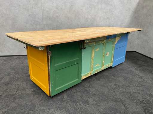 "Scrap" bartafel 346cm