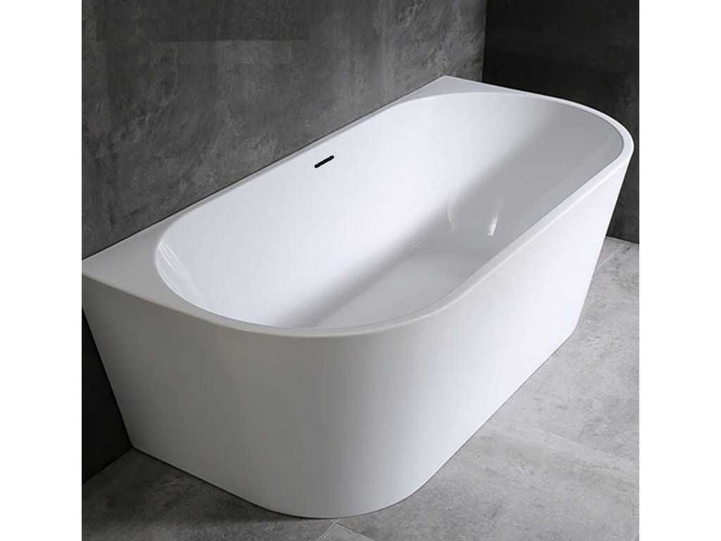 Saniclear freshline SK29019 - Semi-freestanding bathtub