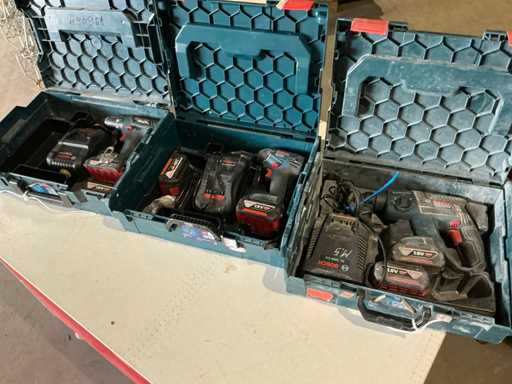 Bosch Accu-boormachine (3x)