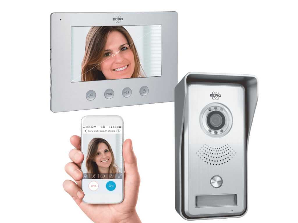Elro - DV447WIP - video door intercom system with app