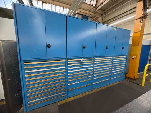   Workshop drawer cabinet system