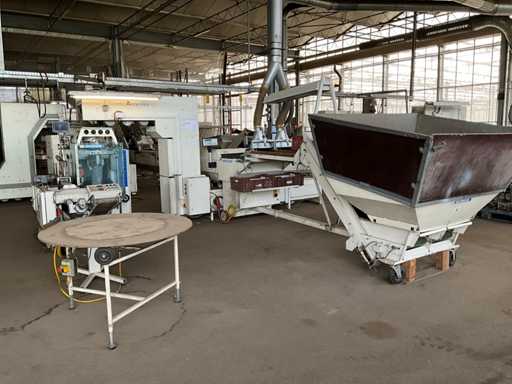 1995 Hachmang HP25000 Ligne d’emballage de bulbes à fleurs