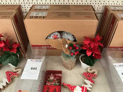 Weihnachtsdekoration für Partys.