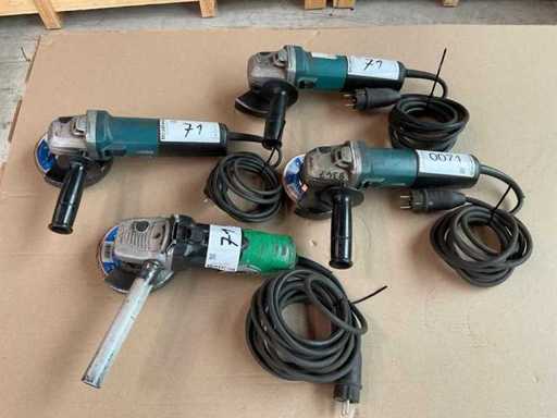 Polițe unghiulare Makita & Hitachi (4x)