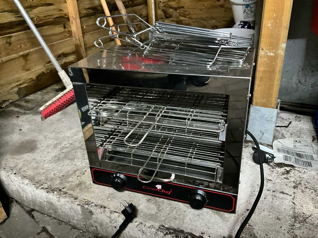 RVS grill CATERCHEF AT-360