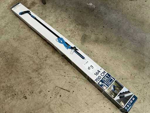 TalenTools 164/700cm Wasborstel met telescopische steel