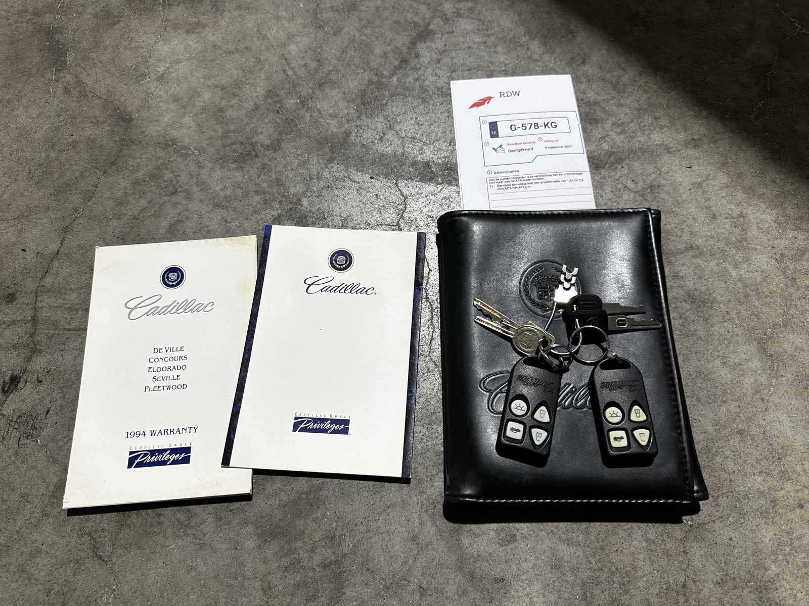 Cadillac Fleetwood Brougham 256pk 1995, G-578-KG