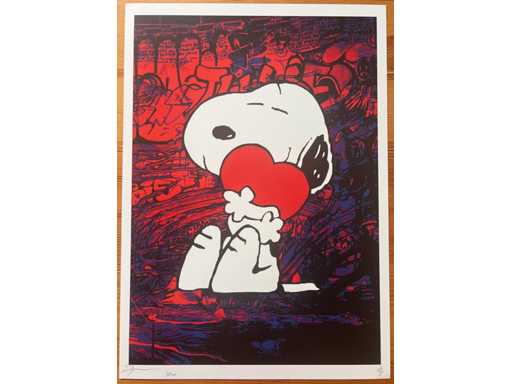 DEATH NYC : Snoopy Love Heart