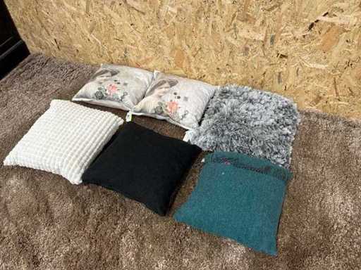 Diverse sierkussens (6x)