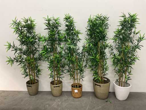 Sztuczne ro?liny z doniczk? (5x)