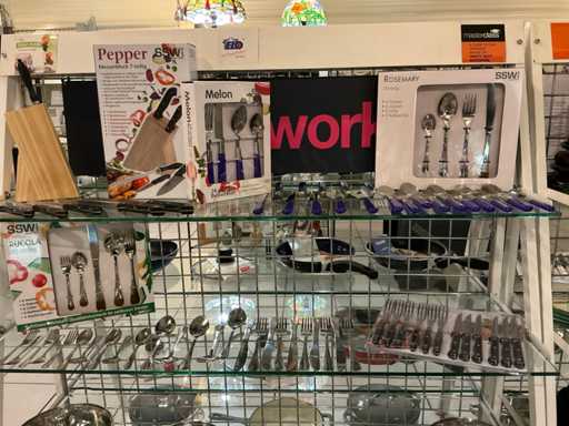 SSW Bestekset (3x) + koksmessenblok