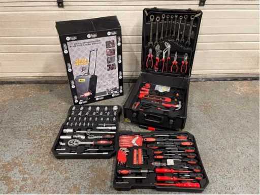 2024 F Tools 599 delig Gereedschapskoffer Gevuld