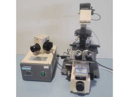OLYMPUS - IMT-2 - Microscop cu monede inversate