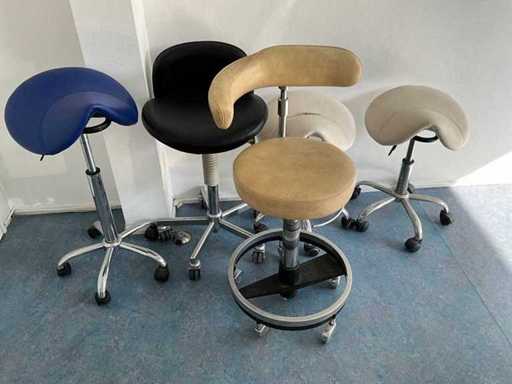 Rol en zadelkruk (5x)