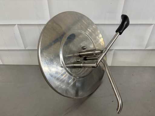 Distributeur de mayonnaise en acier inoxydable