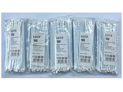 *NOI* Benzi de încordare Leitz, plastic, benzi de capse (pachete de 250)