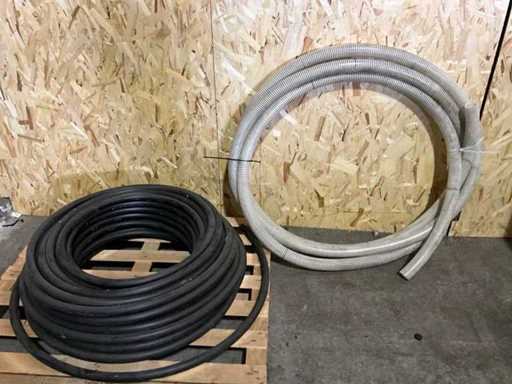 Tyleenhose 32x3,5 (72 metry) i rura elastyczna ø50mm