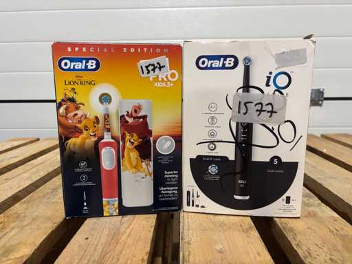 Oral-b – Braun – Zahnbürste – Mundpflege (2x)