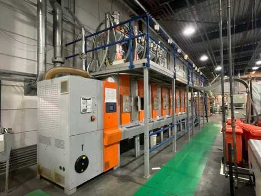 Motan LBA 600 / metro G Grondstoffenopslag- Droog- en Transportsysteem