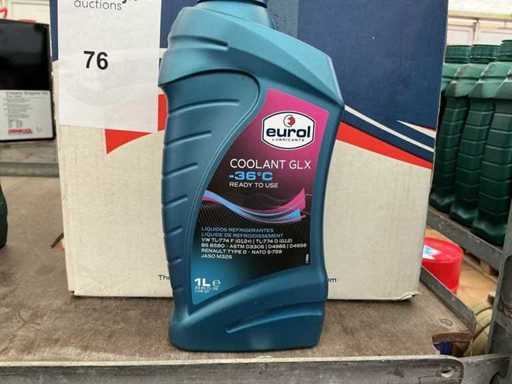 Eurol, inhoud 1 liter Koelvloeistof (12x)
