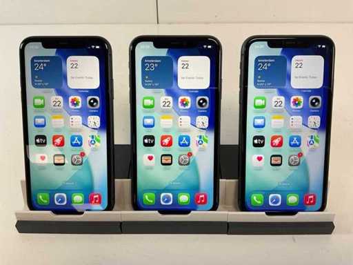 Apple iPhone 11 - 64 GB - Black (3x)