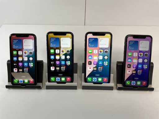 Apple iPhone XR - 64 GB - Black (4x)