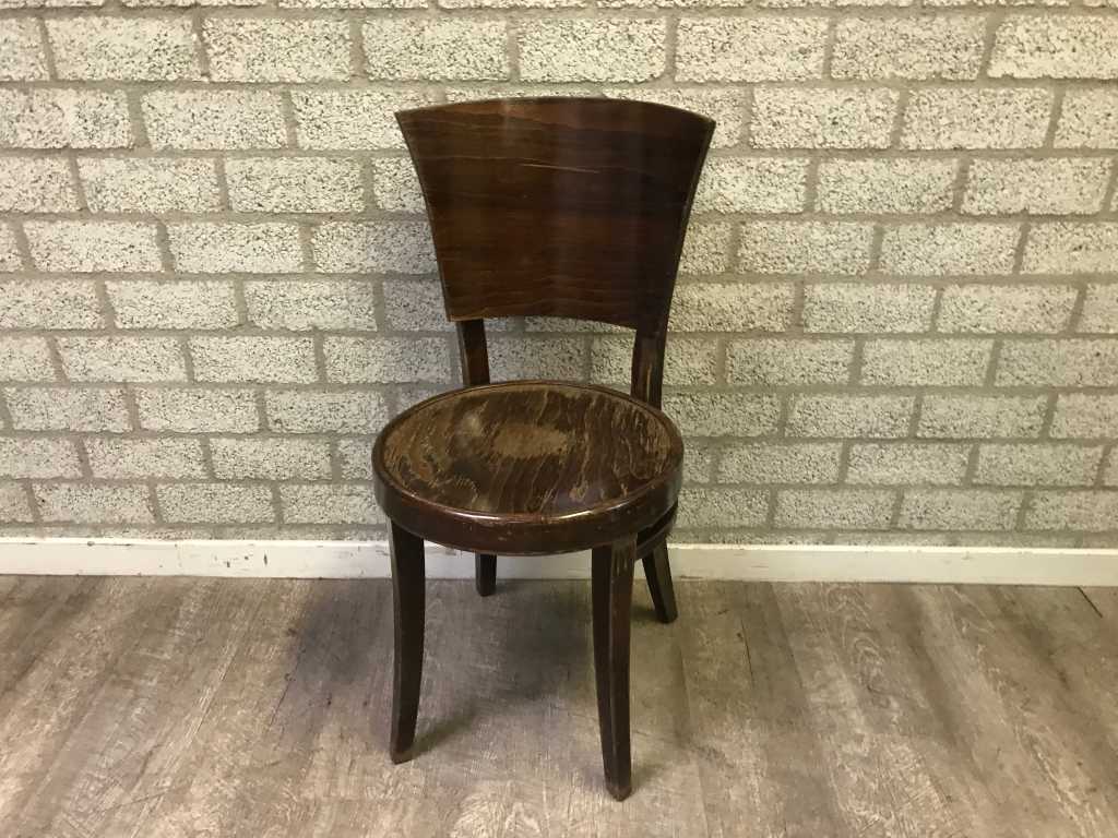 Houten stoel (4x)