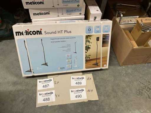 6 x Lautsprecherhalterungen