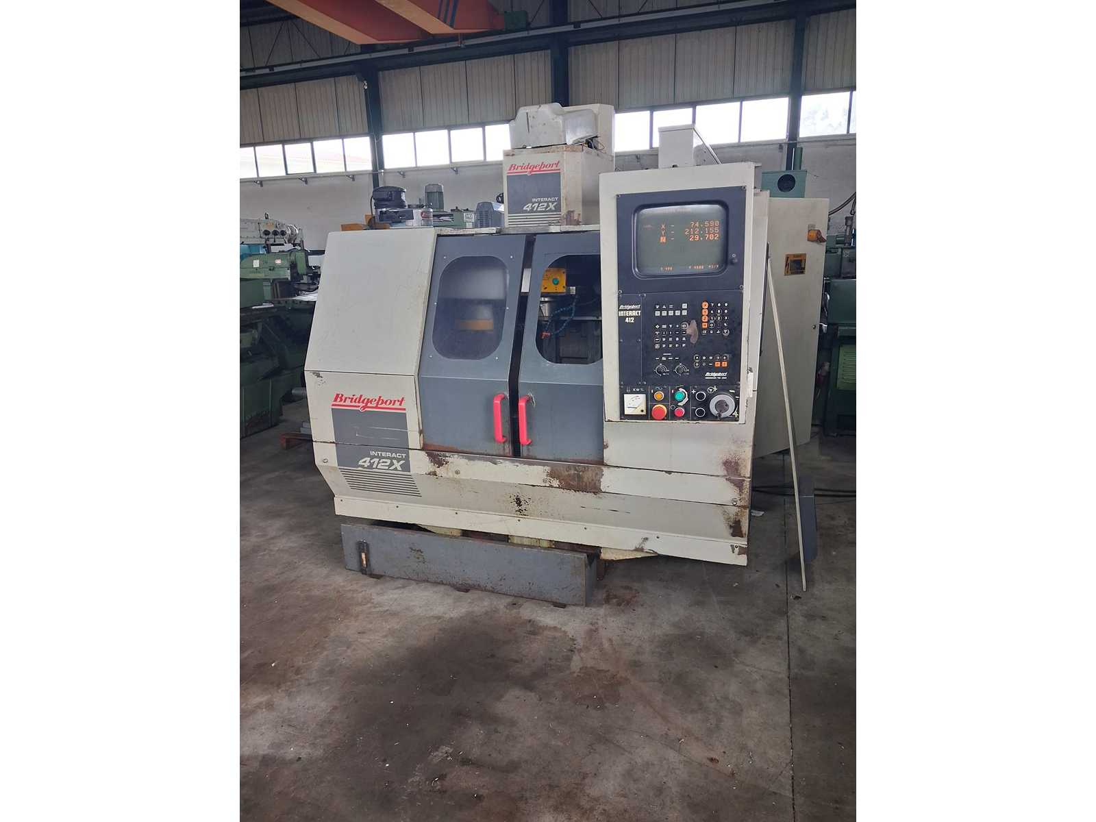 Bridgeport – INT 412X – CNC Vertical machining centre – 1991