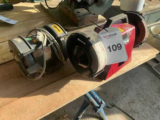 Mașină dublă de măcinat piatră (2x)