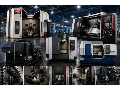 Wide professional selection of CNC machine tools: CNC lathes, machining centers, grinding machines and plasma cutting machines – DMG, MORI SEIKI, DOOSAN, MAZAK, HARDINGE