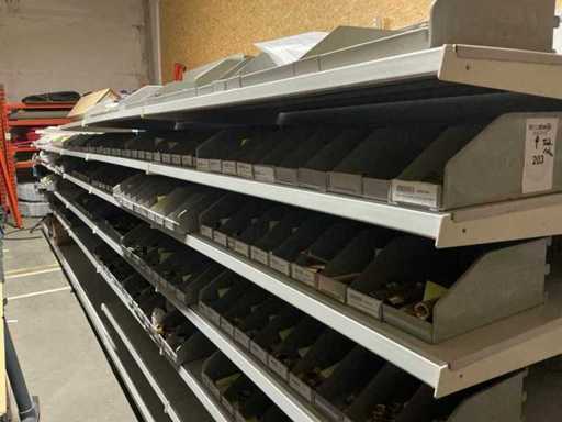 Partij koppelingen, kranen, nipels en klemmen