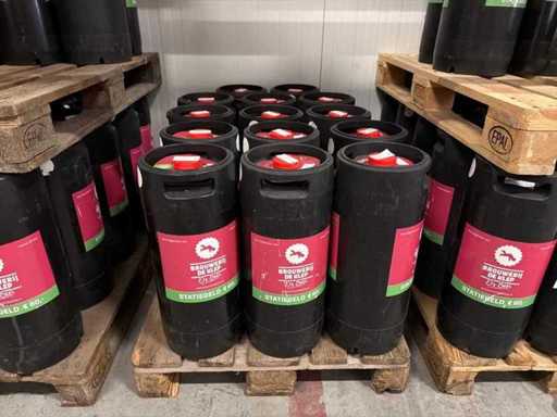 De Klep Blauwe Schein (blueberry beer) 20L keg of beer (14x)