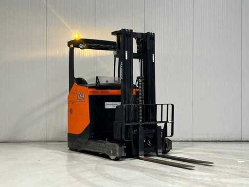 Doosan - 2015 - BR14JW-7 - 5.01M Triplex, Free-Lift, Side-Shift - Reach truck