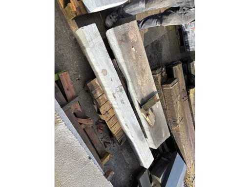 Różne niebieskie kamienie (2x)