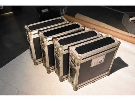 3U 19 Zoll Fluggehäuse (4x)