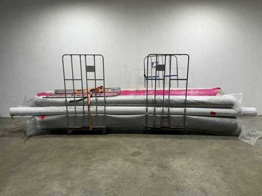 Diverse rollen tapijt en vinyl