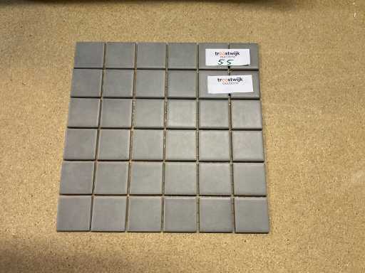 Vitra Arizona Grey 5x5 cm Mosaico 50 m²