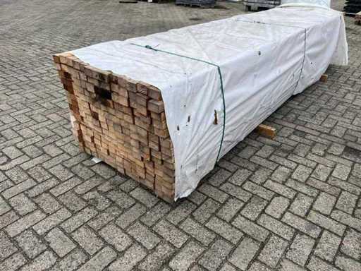Belka drewna 3000x50mm, 360 elementów, 1080m1, nowe, nieużywane