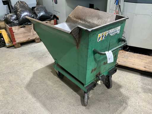 FTA-chiptrolley met kantelfunctie