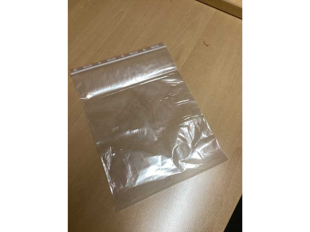 Grip-seal bags 50 micron