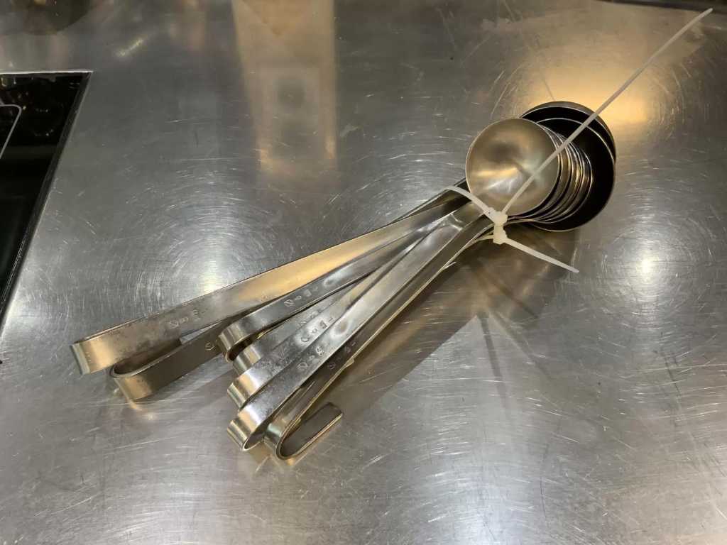 Łyżka do sosu ze stali nierdzewnej (10x)