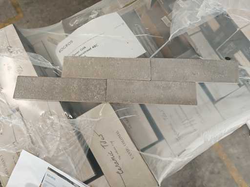 L'Antic Colonial Arezzo Piastrella da parete grigio opaco 8x30 cm 47,47 m²