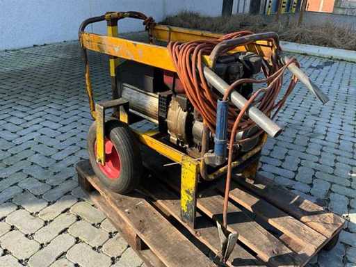 Machine à soudage à électrodes diesel ARC 170 D Robin diesel