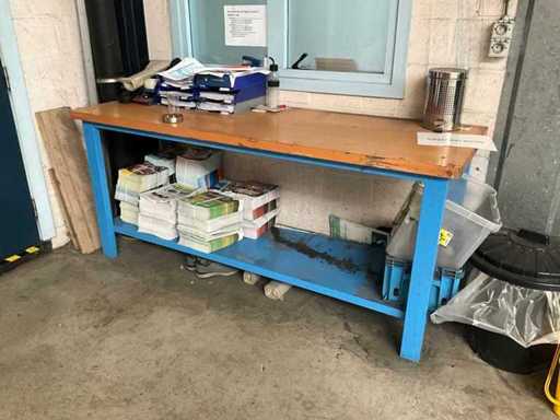 Zwaar metalen werkbank